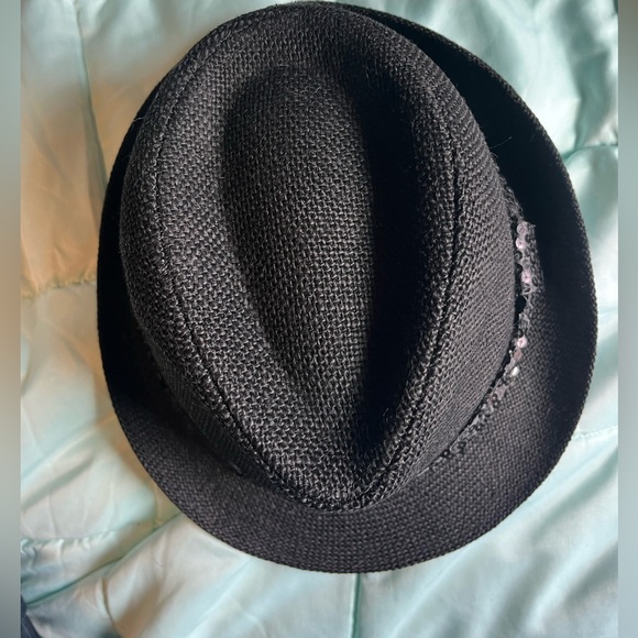 Fancy Fedora with Sequin Hat Band - Picture 2 of 6